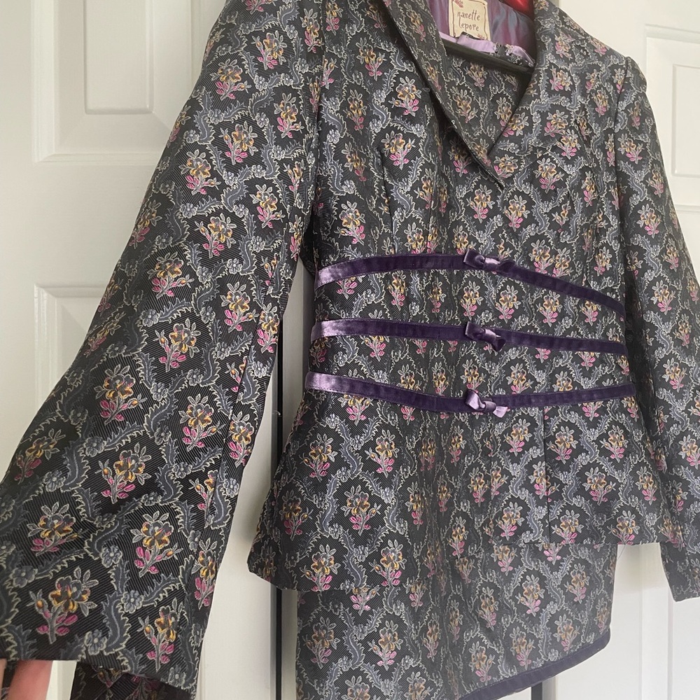 Y2K Nanette Lepore Jacket and Skirt Set